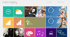 Desktop Screenshot of mabinoger.com